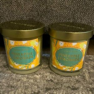New!! Opalhouse Pineapple Lemonade Candles (Set)